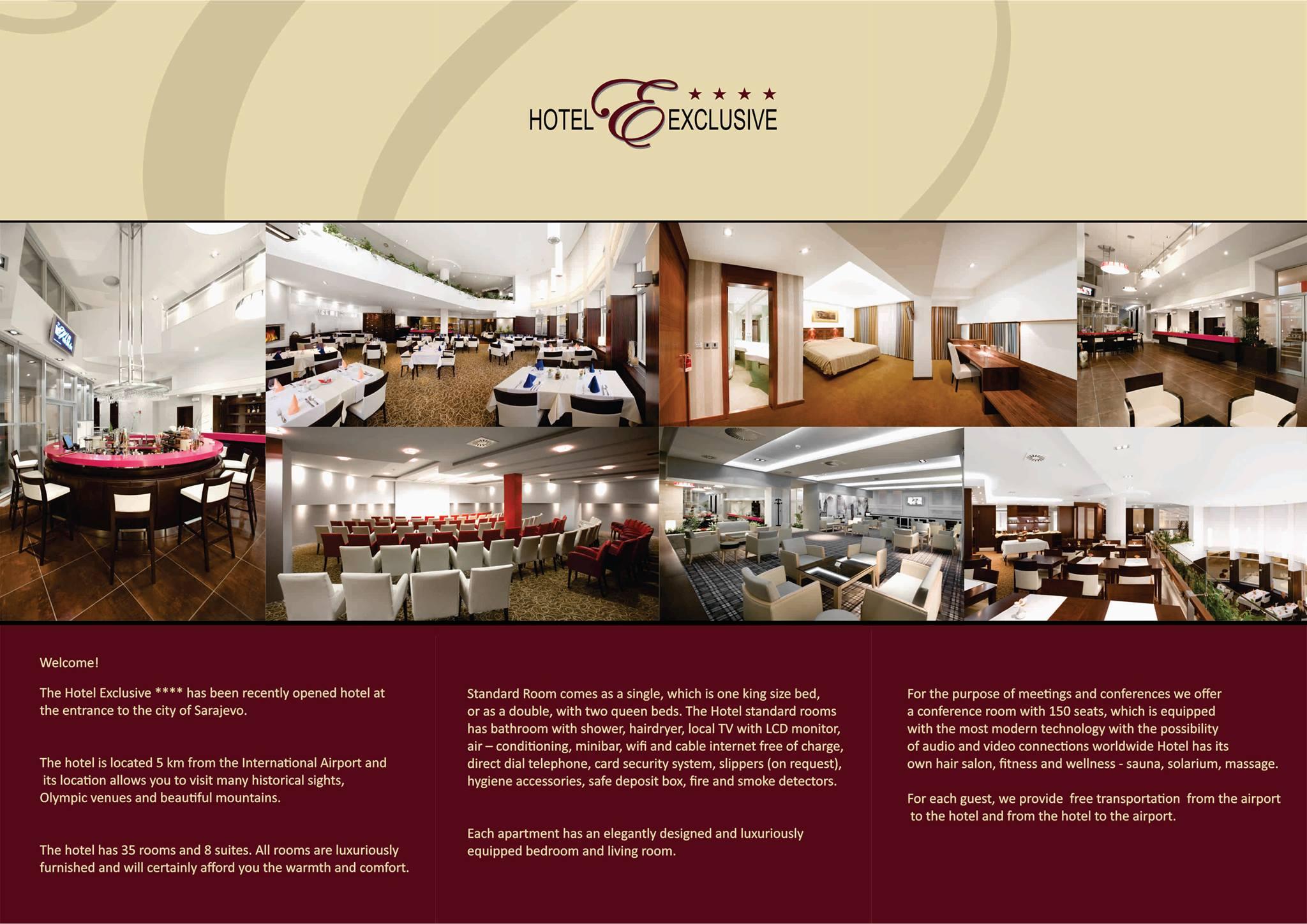 Hotel Exclusive Σαράγεβο Εξωτερικό φωτογραφία
